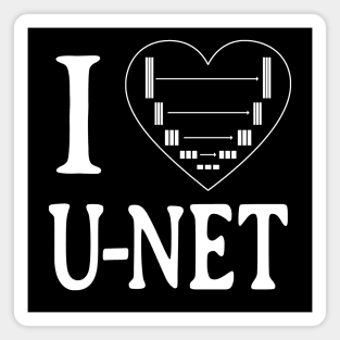 I LOVE U-NET, Deep Learning, AI, Neural Network Magnet